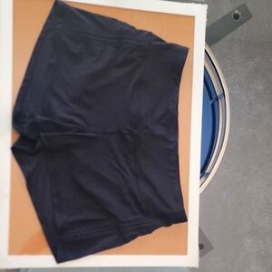 Lululemon Athletica Black Athletic Shorts with Moisture-Wicking Fabric